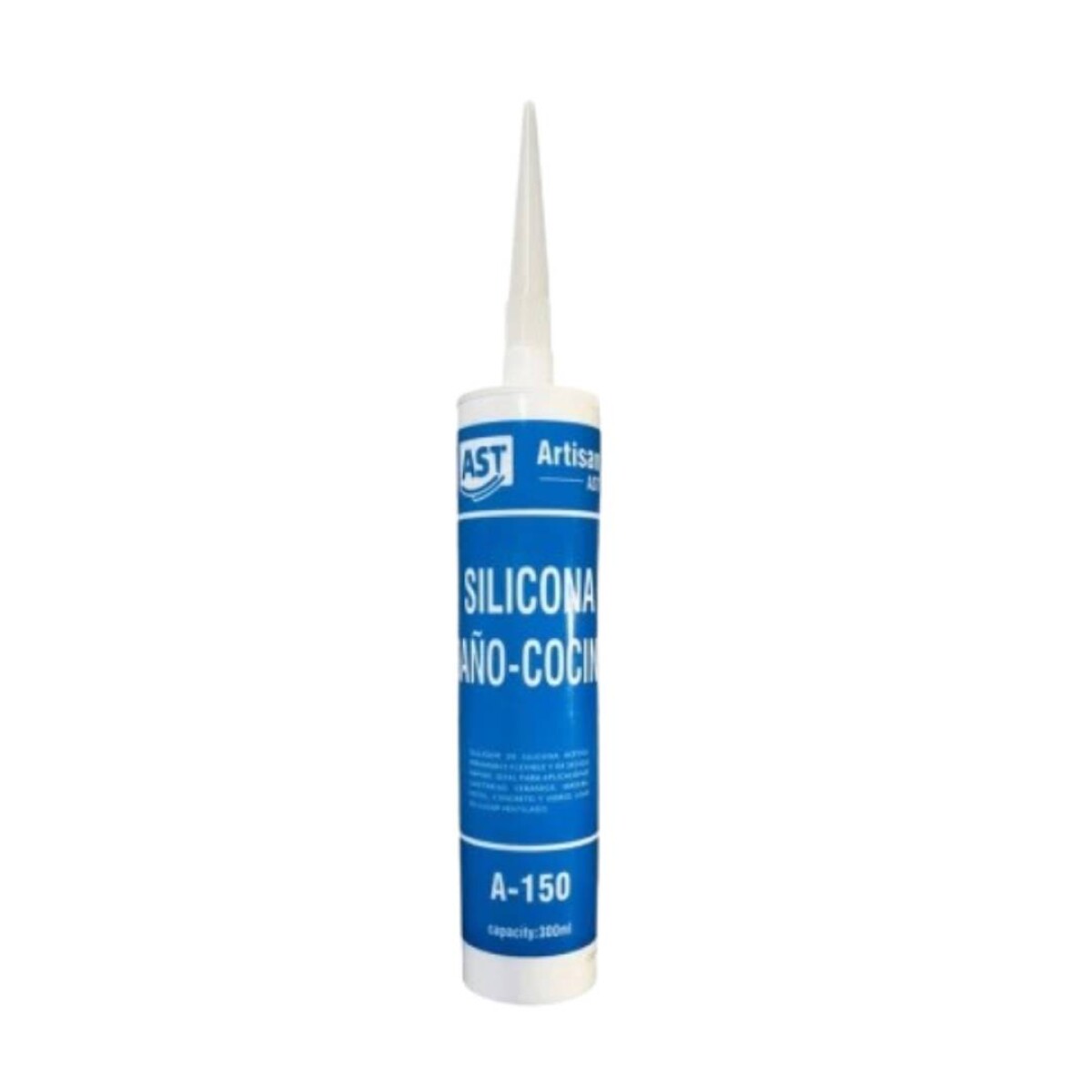 ZZ SILICONA ACETICA BLANCO CARTUCHO A-150 AST ++ - N/a 