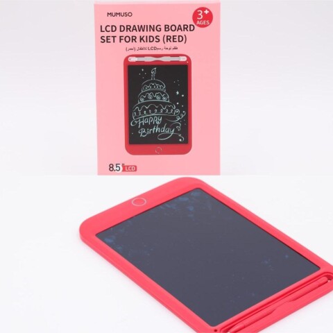 JUEGO DE TABLERO DE DIBUJO LCD PARA NIÑOS (ROJO) JUEGO DE TABLERO DE DIBUJO LCD PARA NIÑOS (ROJO)