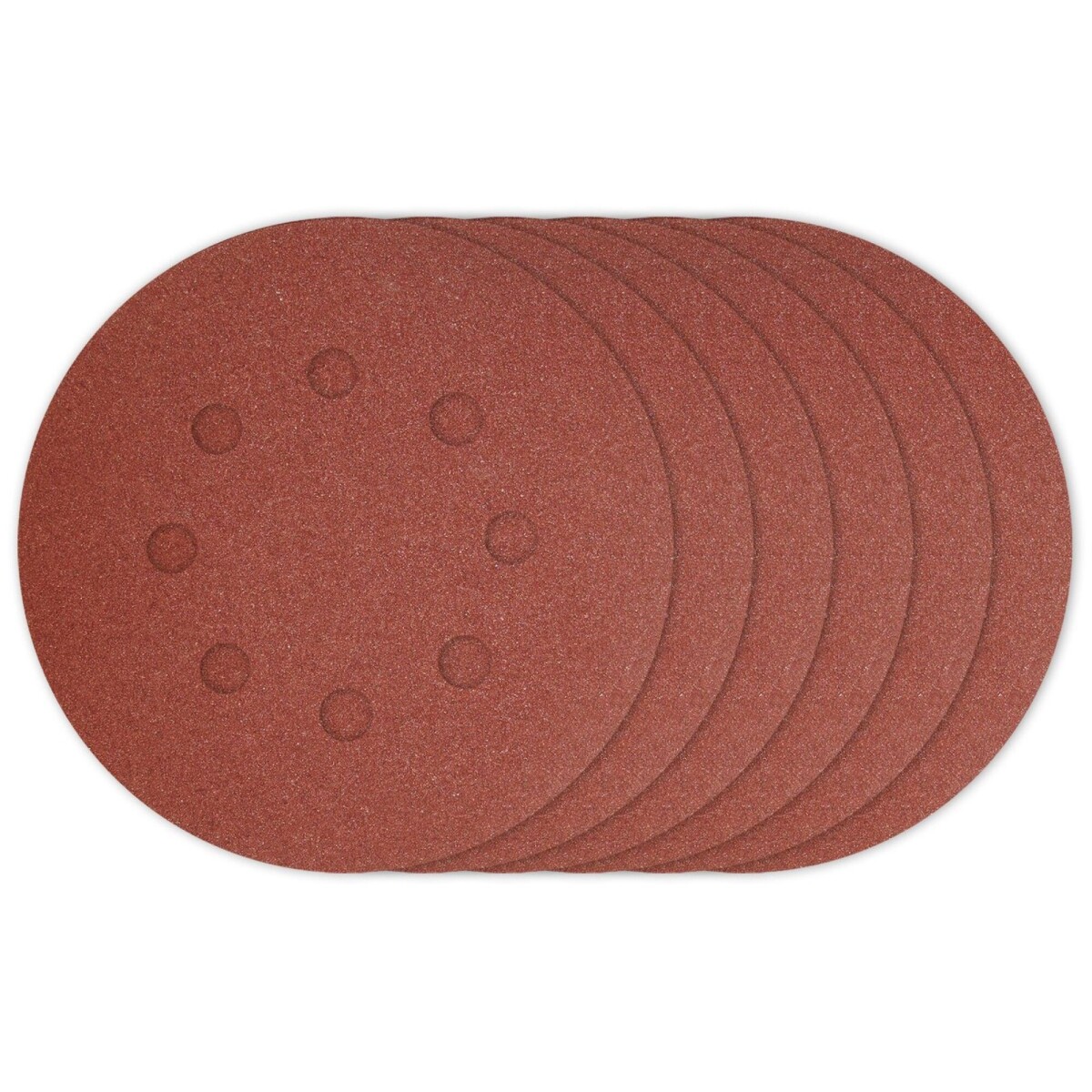 Set 50 Lijas Para Lijadora Roto Orbital 5'' 125mm 