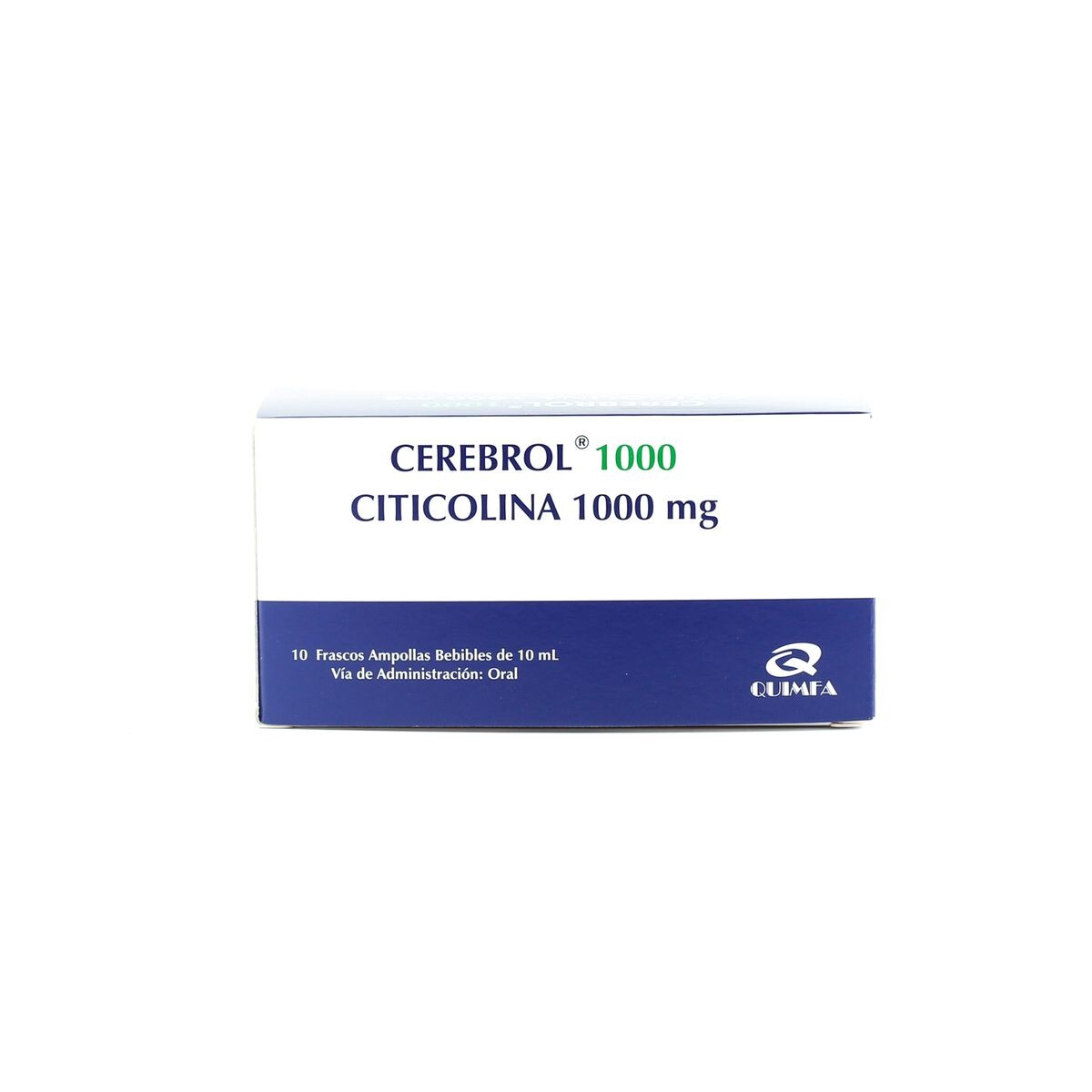 CEREBROL 1000 MG CJ X 10 AMP.BEBIBLES 