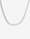 Collares Cortos Metal Collar Corto Metal Mesh. - Plateado Rodio