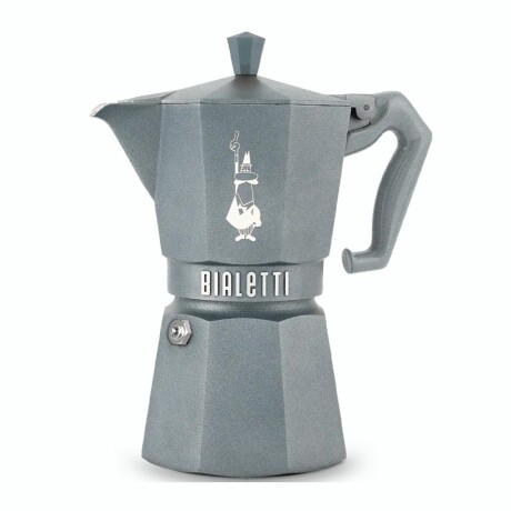 BIALETTI EXCLUSIVE INDUCTION 6 TZ Cafetera BIALETTI Moka Exclusive Induction Capacidad 6 Tazas - Gris