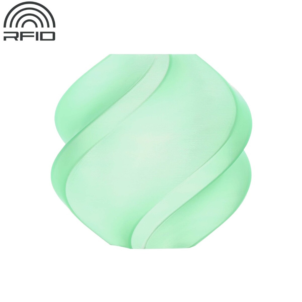 Filamento Bambu Lab PLA Translucent verde claro 