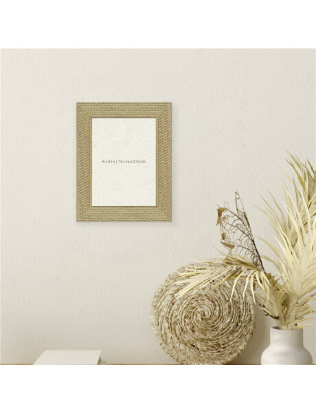 PORTARRETRATO PS 10x15CM SIMIL RATTAN PORTARRETRATO PS 10x15CM SIMIL RATTAN