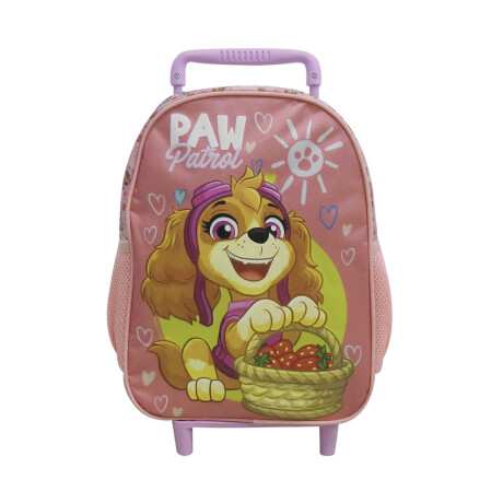 MOCHILA CARRO 30X23X10 TAFETA PAW FEM CORAL 001