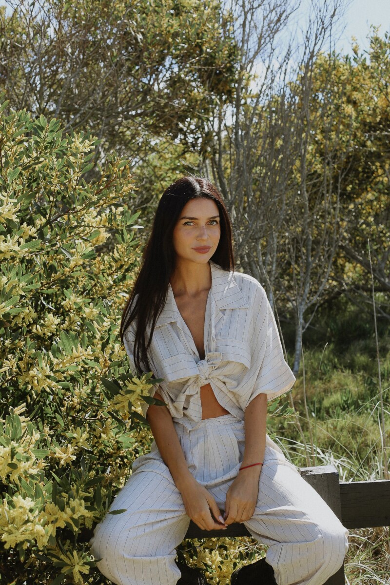 Camisa Monastri BEIGE