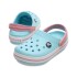 Crocband Clog T - Niños 1 a 5 años Ice Blue/white