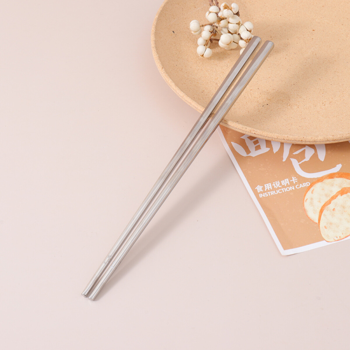 Palillos De Sushi/ Palitos Chinos - Acero Inoxidable 