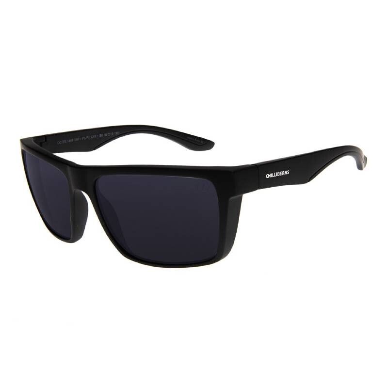 Lentes de Sol Chilli Beans Frankfurt Negro Matte