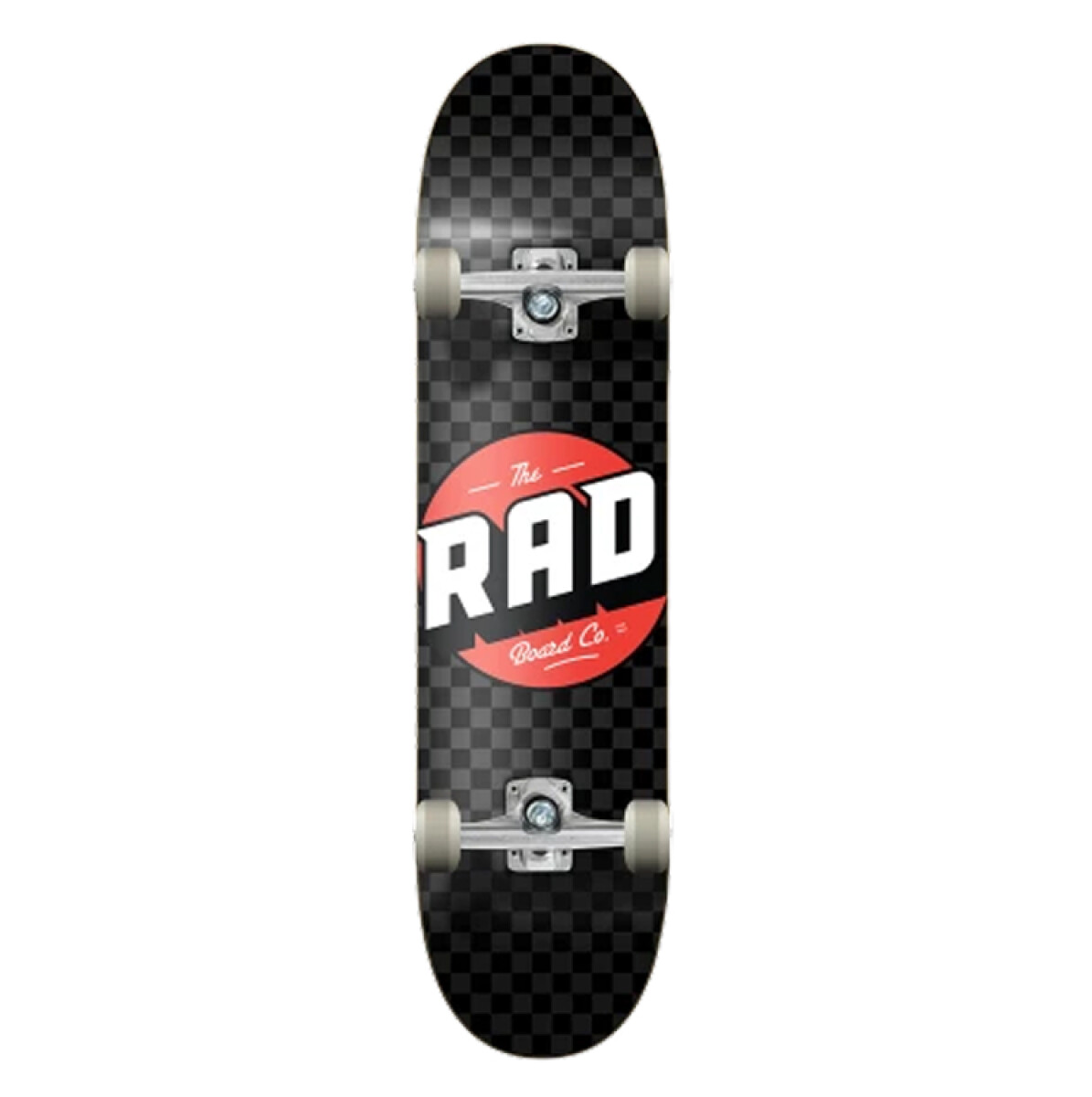 Skate armado RAD RAD CHECKERS 8.0" BLACK ASH 