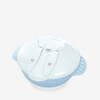 Bowl 4 en 1 KIKKABOO celeste transparent