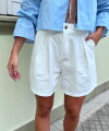 Short Dominique blanco