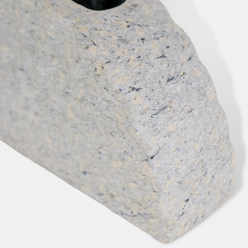 BASE CERAMICA GRIS COMB 17.5X4.5X9CM Unica