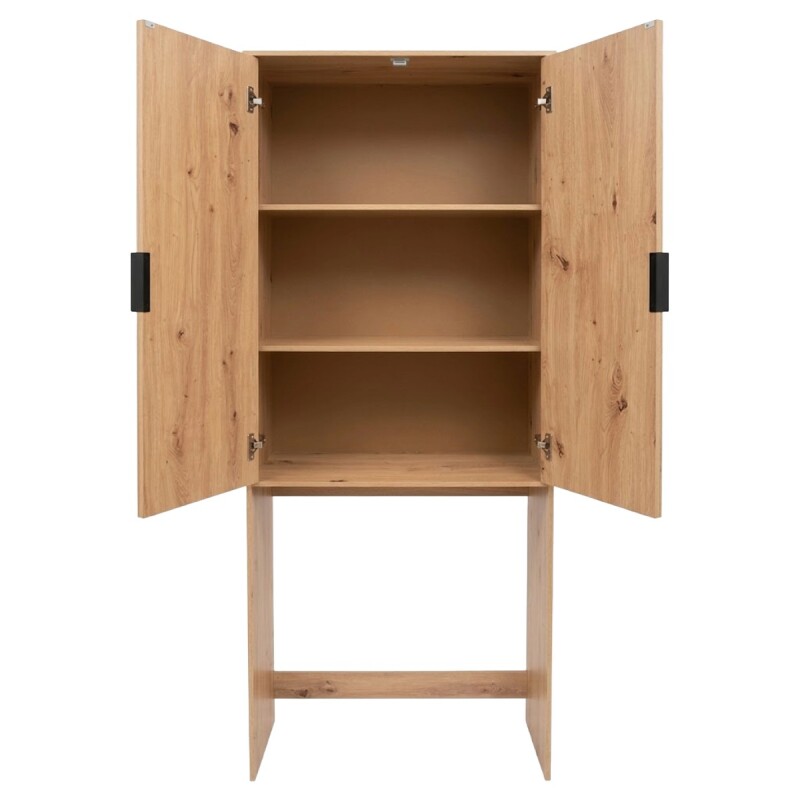 ESTANTE ORGA MADERA 190X68X30CM P/BAÑO Unica