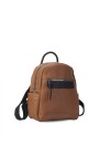 MOCHILA JOHANNESBURGO CARAMELO C/ NEGRO