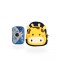 Set de mochila infantil de neopreno y cartuchera con divisiones brio set-astronauta-jirafa
