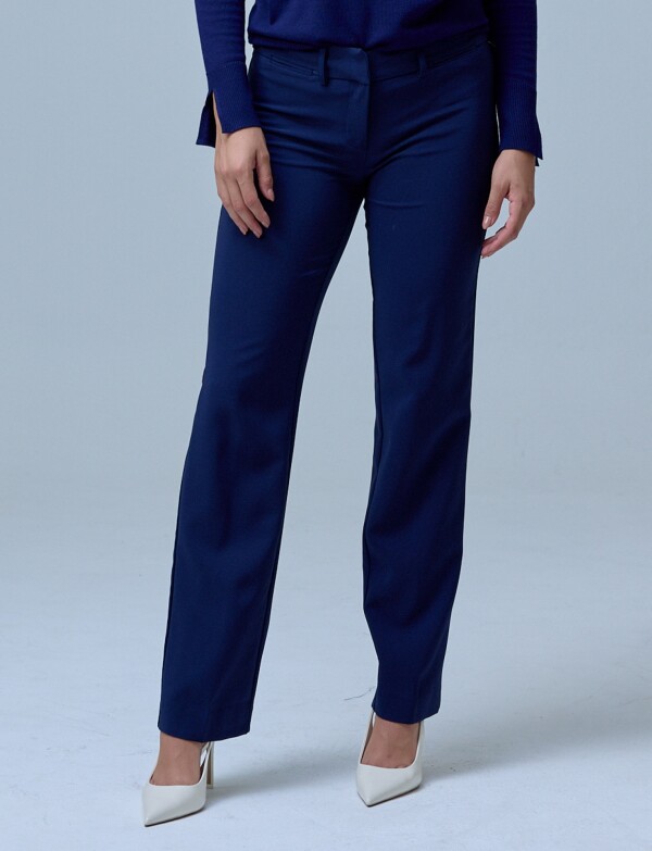 Pantalon De Vestir AZUL