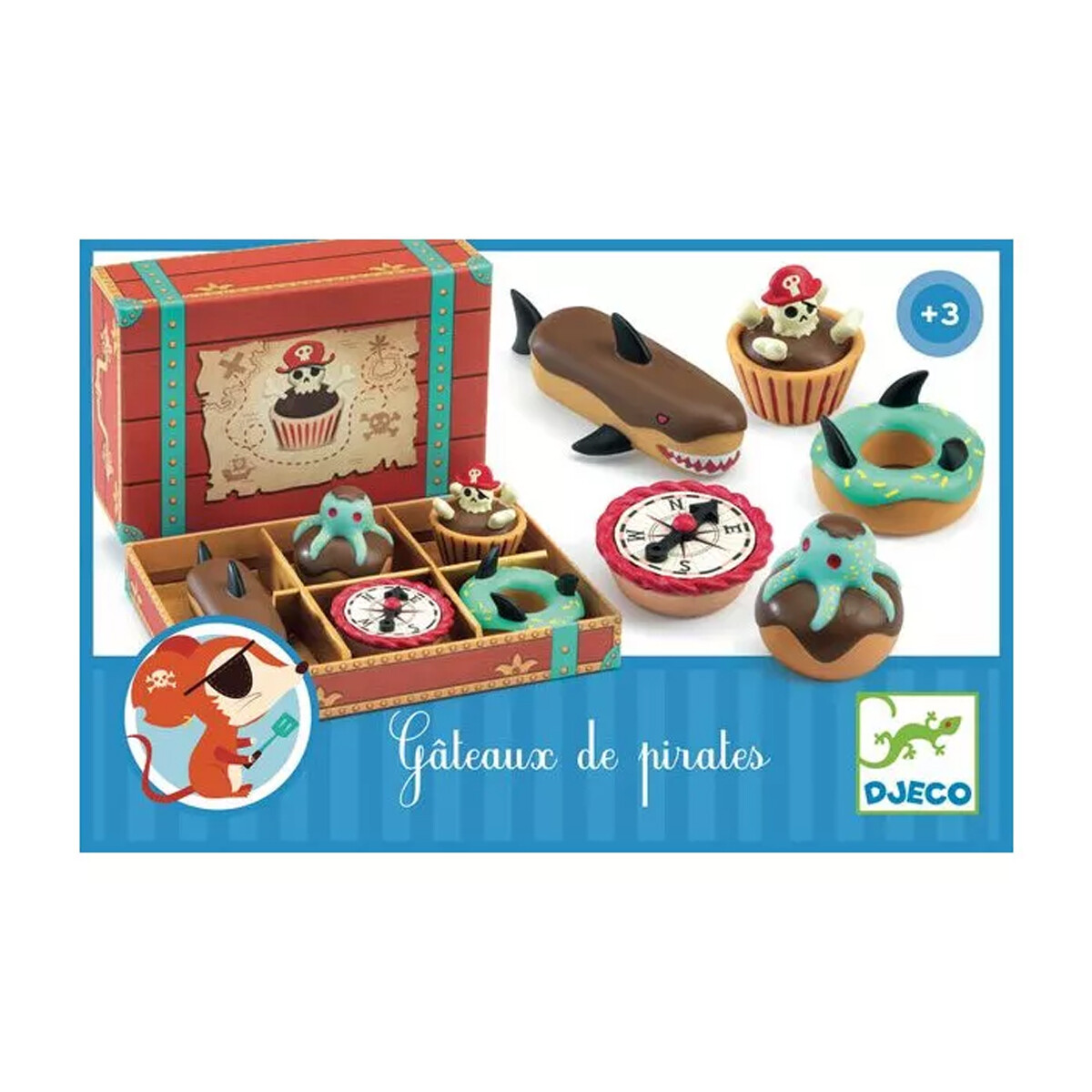 Tartas piratas Djeco 