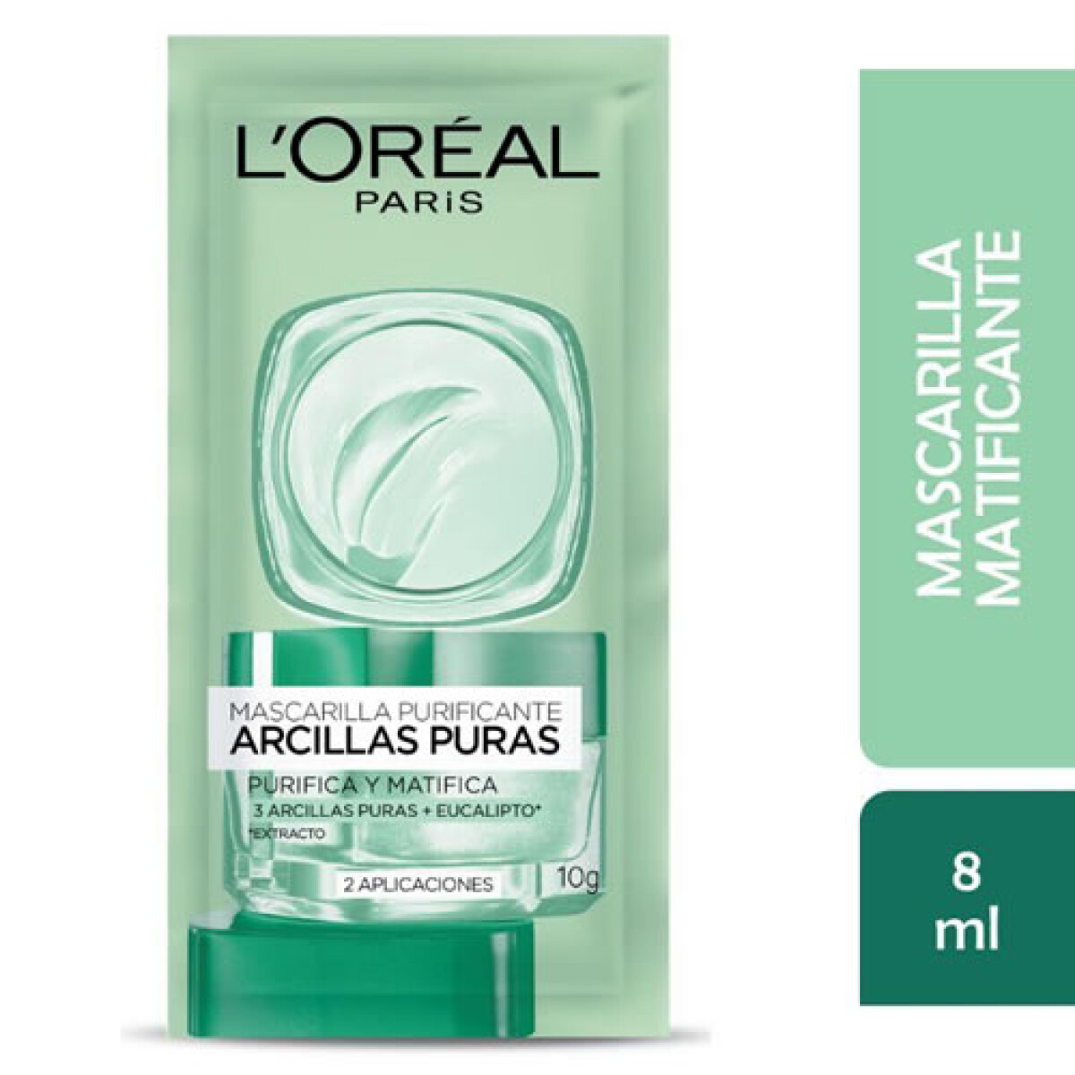 Máscara de Arcilla L’Oréal Masca Pure Clay Purificante 1 Sachet 