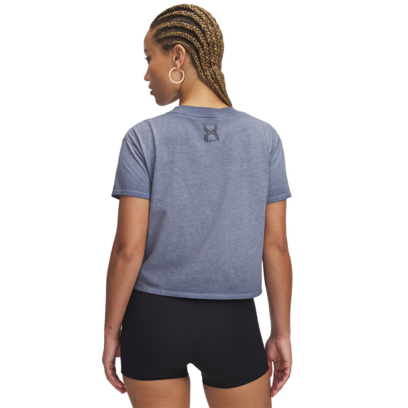 UA Run 96 Graphic SS-GRY GRY-044