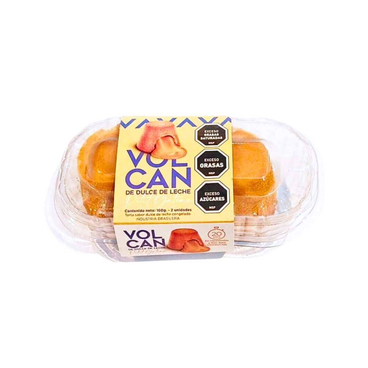 Volcán de Dulce de Leche Graba - 2 uds. - 160 gr 