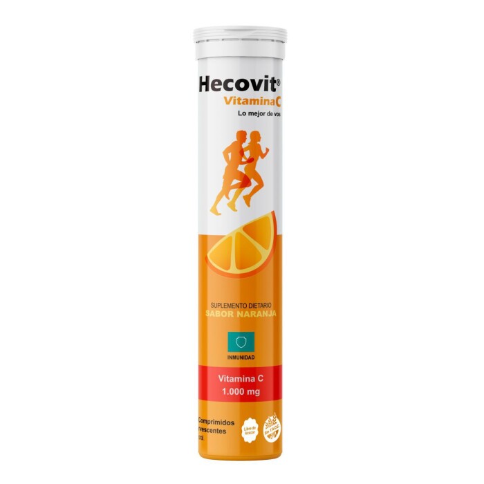 HECOVIT VITAMINA C 1 GR. EFERV. X 20 única