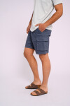 Bermuda cargo Azul denim