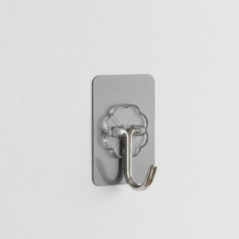 Set x6 ganchos autoadhesivos para pared transparente Set x6 ganchos autoadhesivos para pared transparente