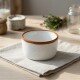 Set x2 Ramequin cerámica 9x5,5 cm BLANCO