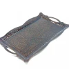 Bandeja rectangular metal T2 Cobre