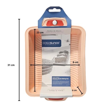 Set Cocina 18P Juego Batería Acero Inox + Accesorio Silicona Salmón