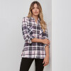 Camisa Soft Cuadros NEGRO/ROSA