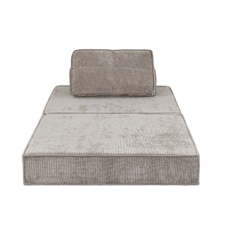 SOFÁ CAMA 1 CUERPO ESPUMA NATURAL-BEIGE BRUMA BEIGE