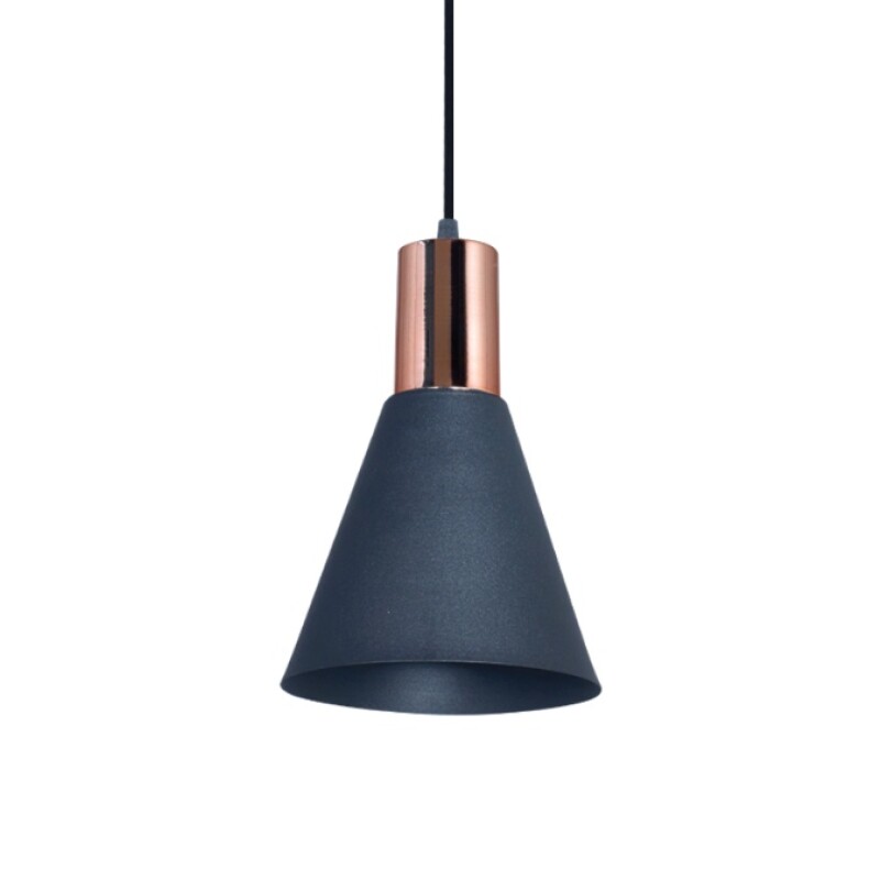 COLGANTE OSTENDE NEGRO Y COBRE COLGANTE OSTENDE NEGRO Y COBRE