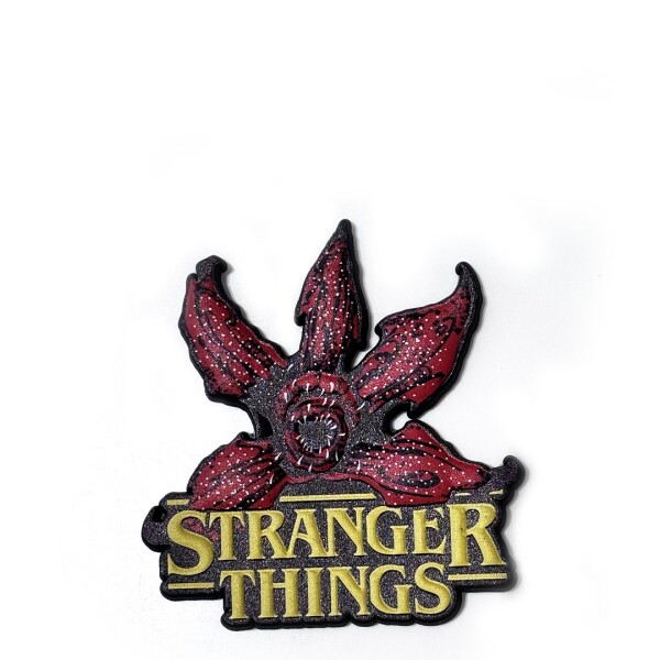 Imán Stranger Things rojo