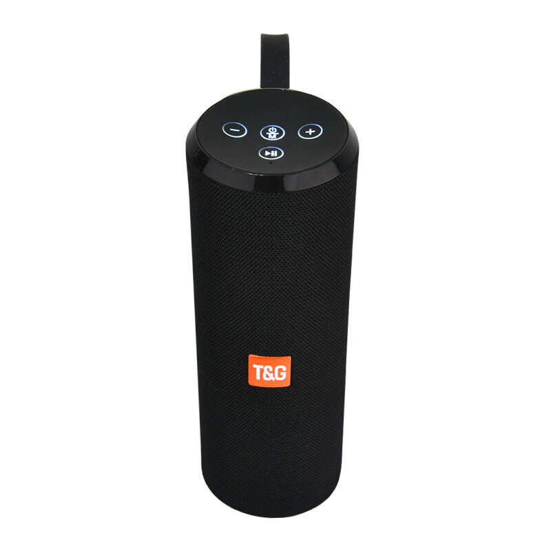 Parlante portátil bluetooth TG113 cilindro tipo flip NEGRO Parlante portátil bluetooth TG113 cilindro tipo flip NEGRO