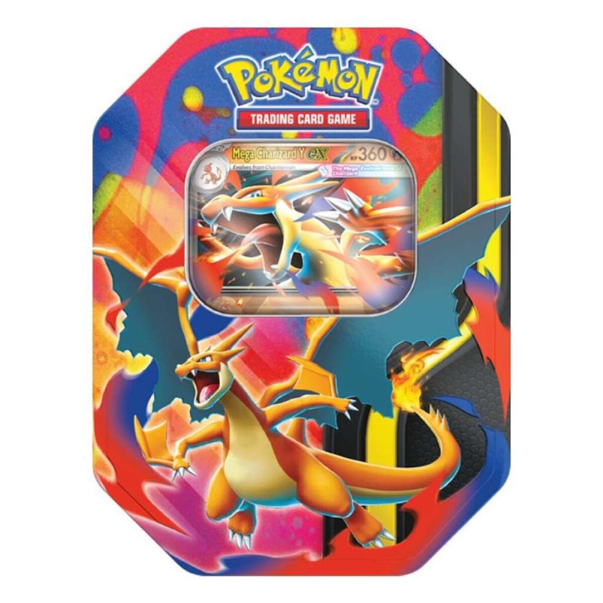 Pokémon Tin (Lata) - Mega Charizard Y ex - [Español] 