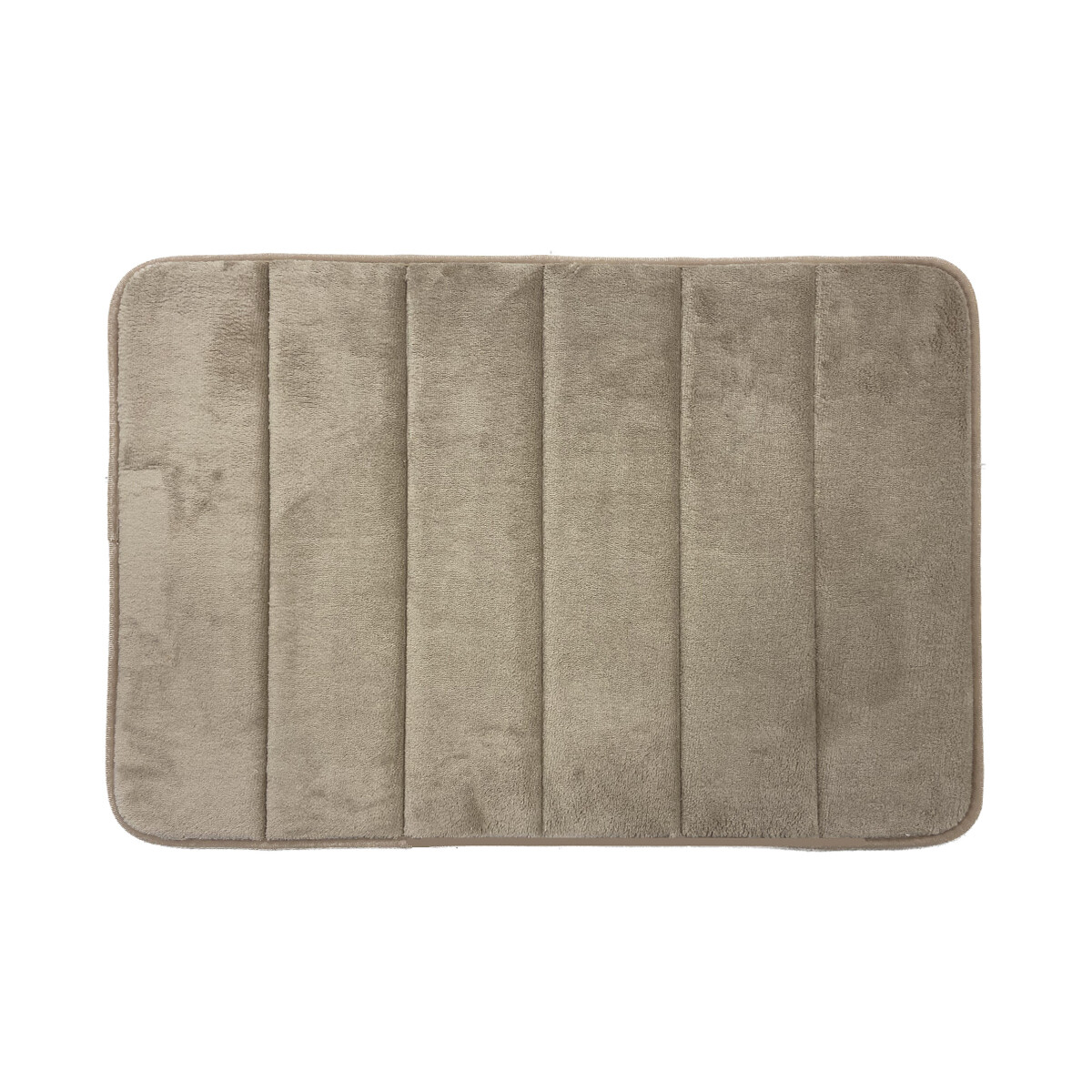 Alfombra Baño con Memoria Home Class Microfibra 43 x 61 cm - BEIGE 