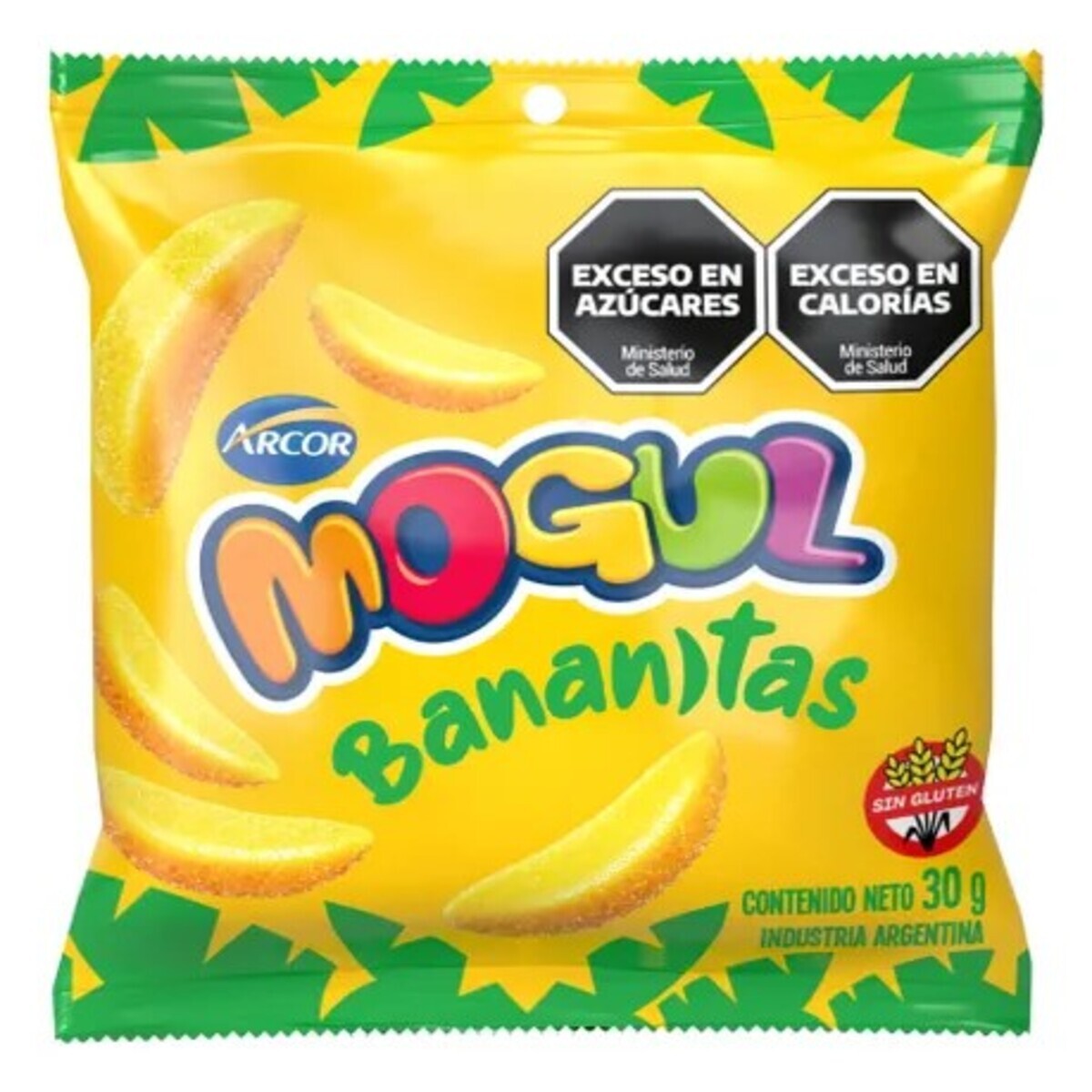 MOGUL GOMAS BANANITAS 12X12X30GR 