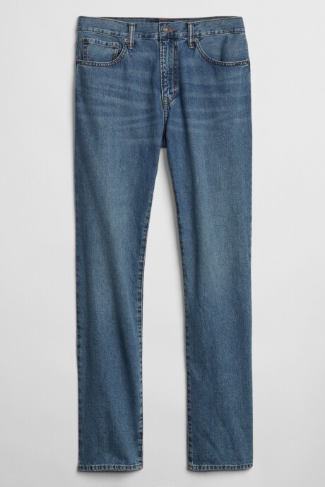 Jean Straight Sierra Vista Hombre Medium Wash