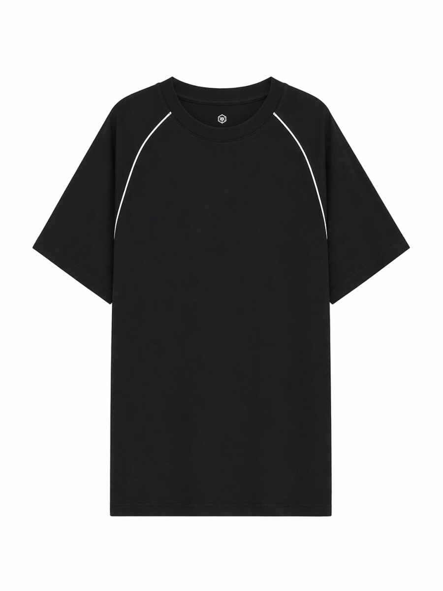 REMERA LENIX II - NEGRO 