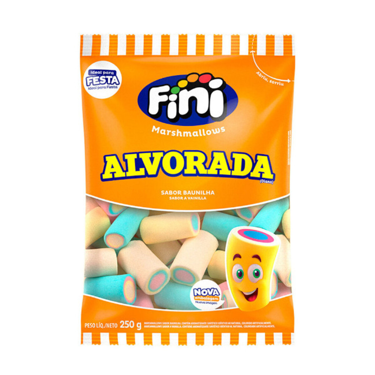 Marshmallow Fini 250 Grs - Alvorada 