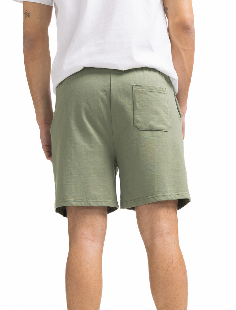 Short de Felpa French Terry SR-24 Militar
