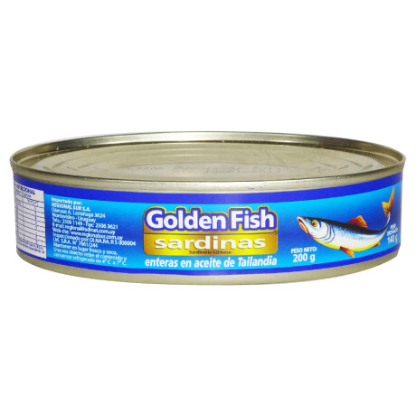 SARDINAS GOLDEN FISH EN ACEITE 425GR SARDINAS GOLDEN FISH EN ACEITE 425GR