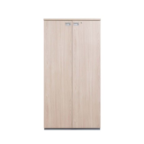 ARMARIO ALTO MADERA GRIS WORK 2 PUERTAS