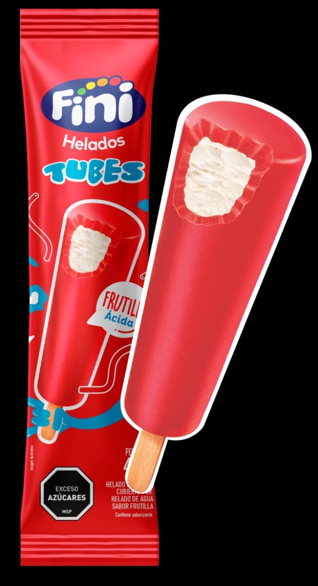 Helado FINI tubo ácido 