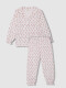 Pijama Estampado Elefantitos Blanco Roto