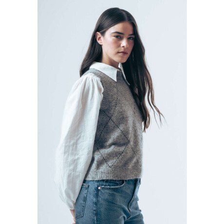 Chaleco Yei Gray