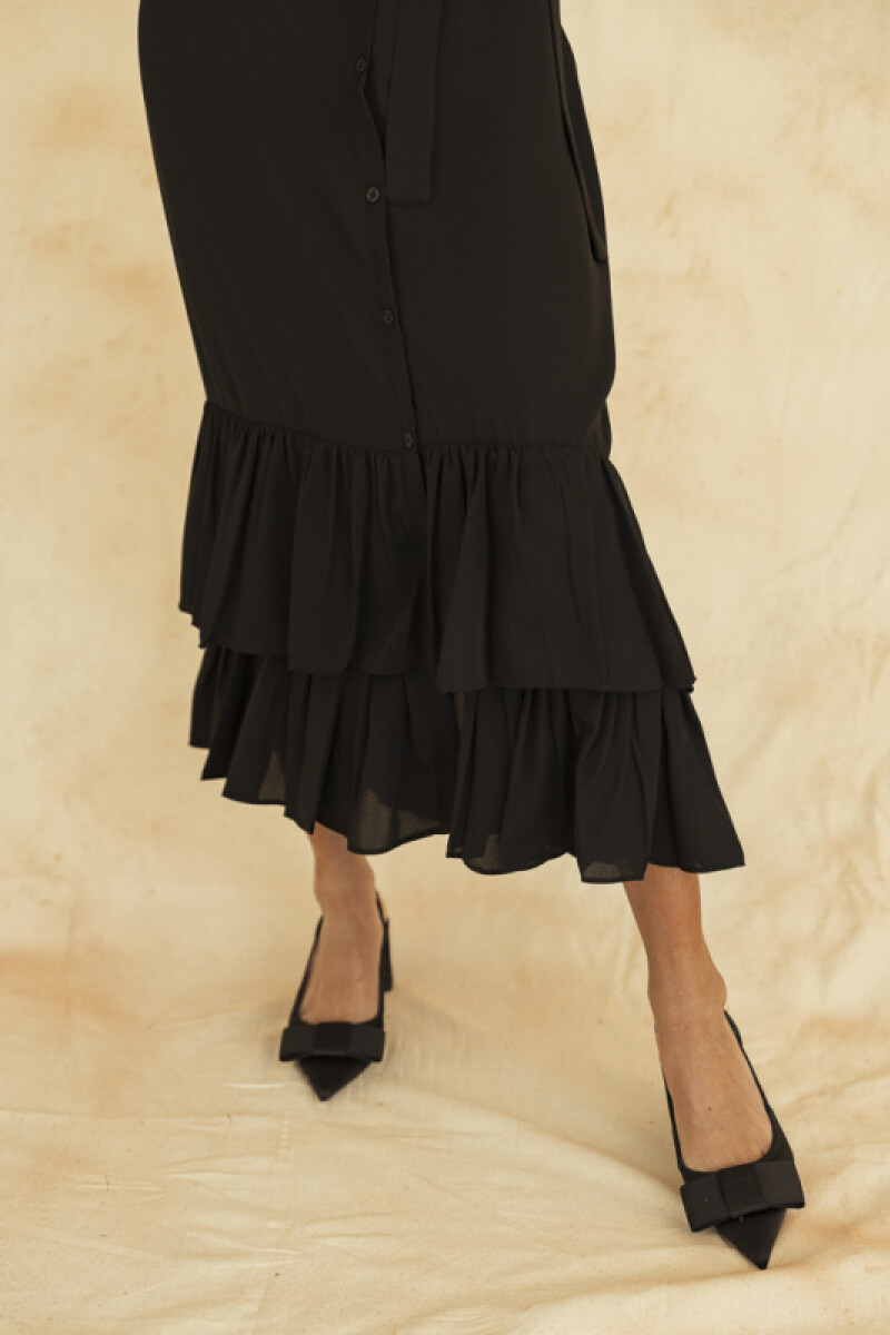 CAMISERO EMILY MAXI NOIR CAMISERO EMILY MAXI NOIR
