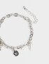 Pulseras Flexibles Bañada en Plata Pulsera Bañada En Plata - Plateado